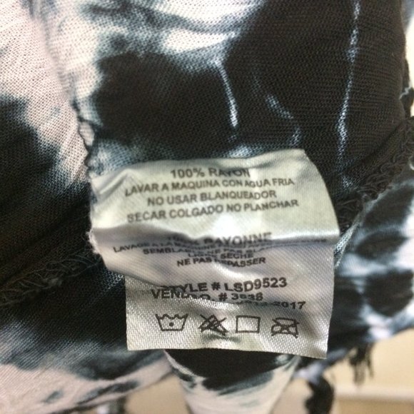 Beach by Exist Tie Dye Coverup Tunic Dress - Picture 9 of 10